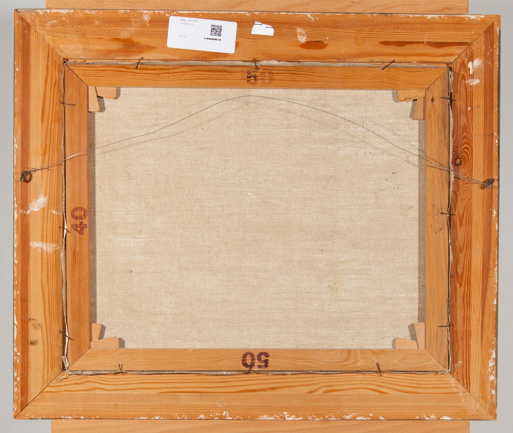 EINAR KOHLMAN, olja på duk, signerad.