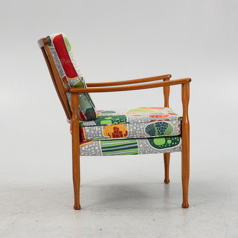 Josef Frank, a model 891 armchair, Firma Svenskt Tenn, Sweden.