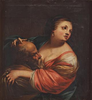 SIMON VOUET, hans efterföljd, tidigt 1700-tal, olja på duk.