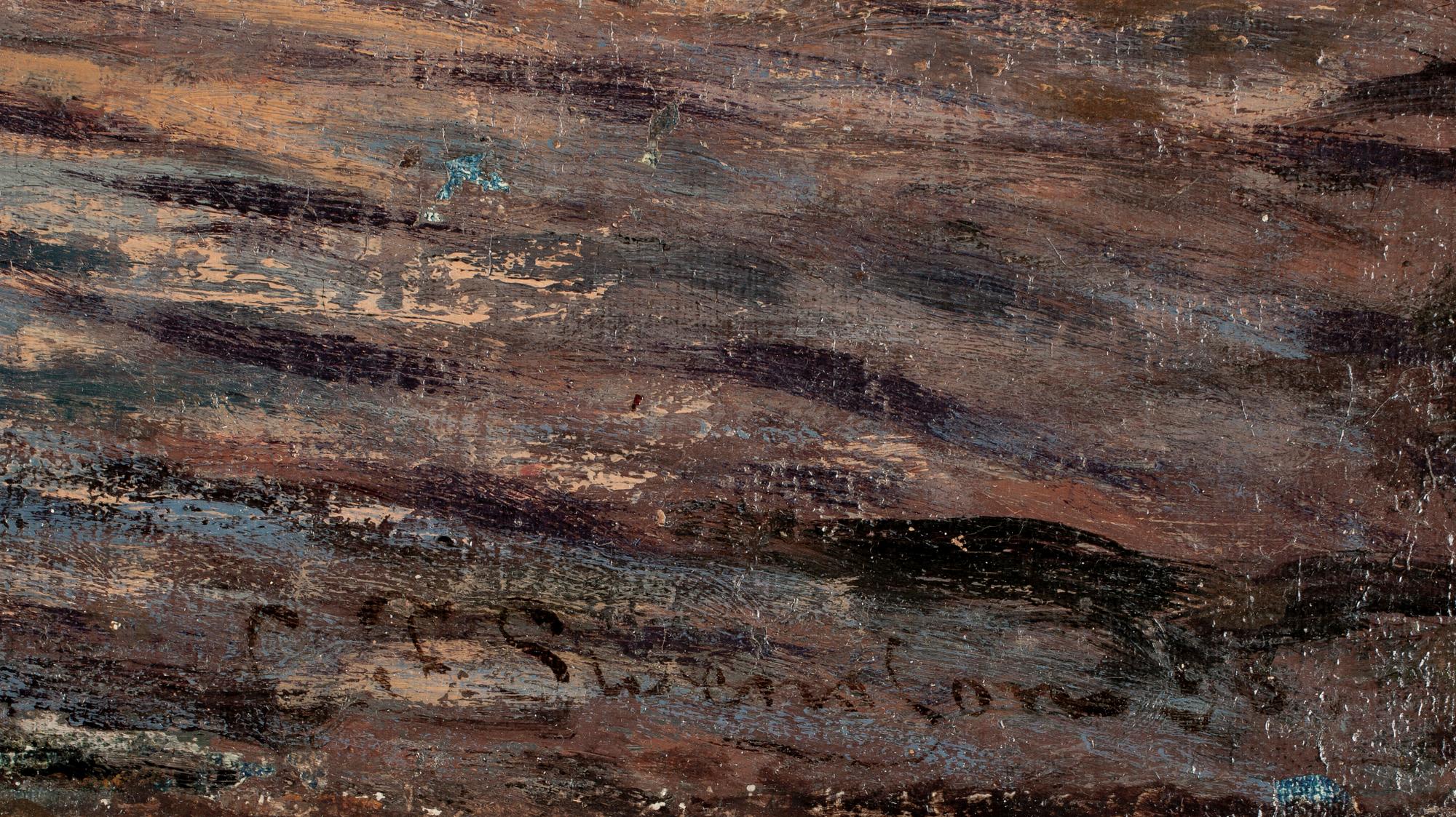 CHRISTIAN FREDRIK SWENSSON, olja på duk, sign o dat 9?.