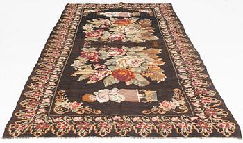 A Kelim carpet, Moldova, dated 1939, circa 385 x 174 cm.