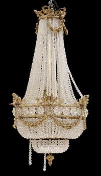LJUSKRONA, eklekticism, 1800-talets slut. Höjd: 104 cm.