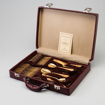 A late 20th century cutlery set of 71 pcs from Solingen.