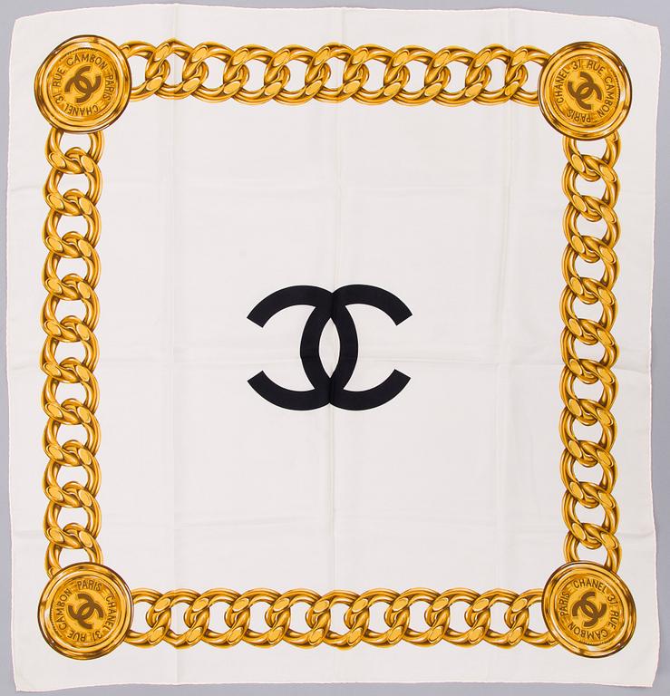 Chanel, scarf, "31 Rue Cambron Paris" second half of the 20th century.