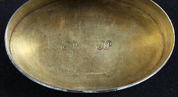 DOSOR, 2 st, silver, 1800/1900-tal.