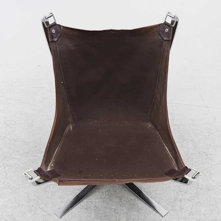 Sigurd Ressel, fåtölj, "Falcon", Vatne Möbler, Norge, omkring 1970.