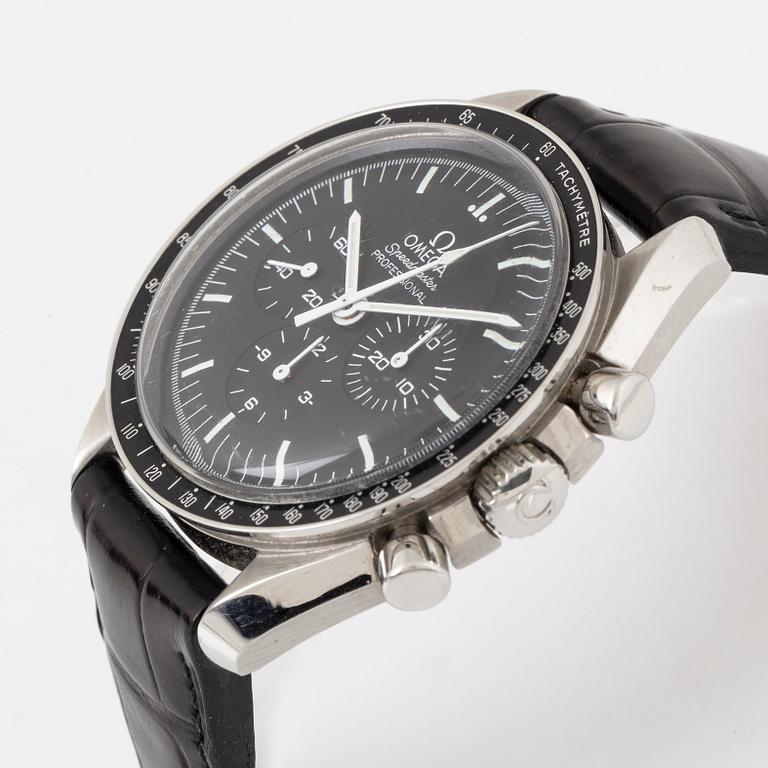 Omega, Speedmaster, Professional, "Moonwatch", chronograph, wristwatch, 42 mm.