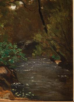 Carl Fredrik Hill, "Bäcken" (The Stream).