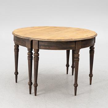 Månbord, ett par, Sverige, 1800-talets senare del.