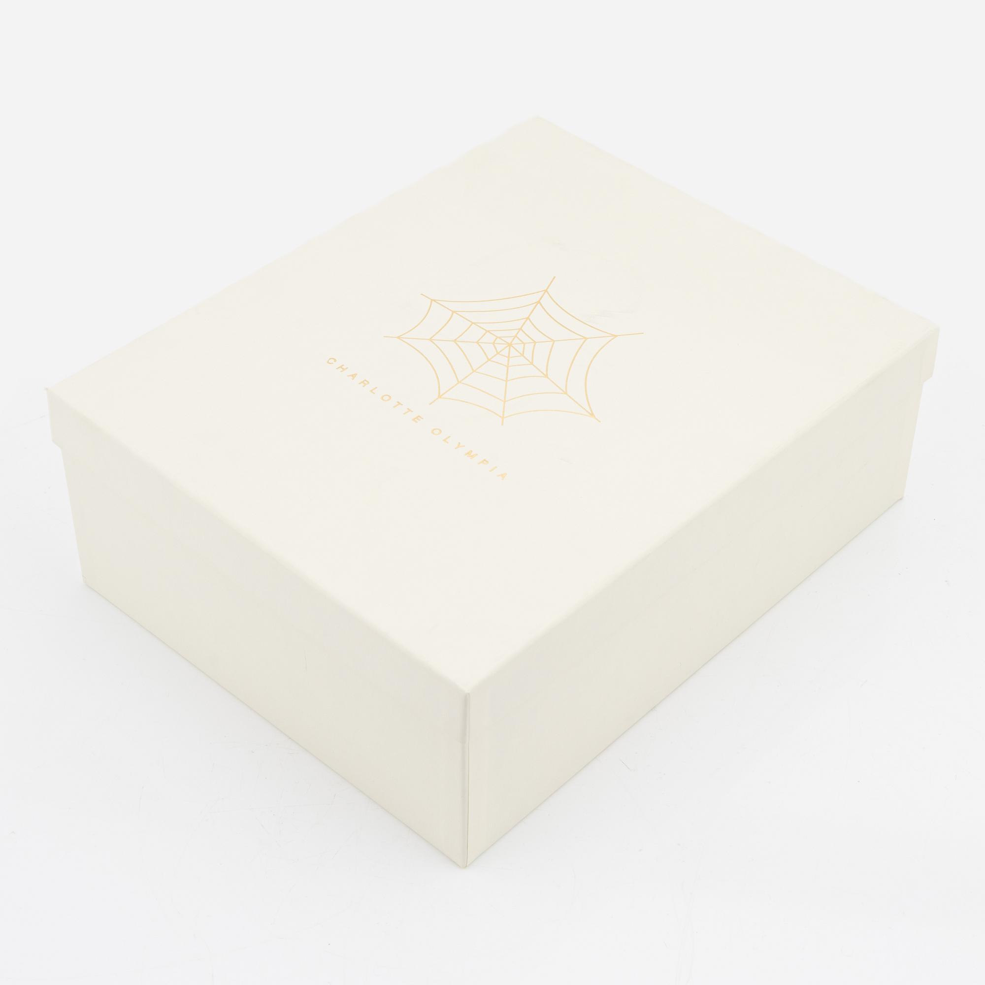 Charlotte Olympia, sandaletter, "Shelley", storlek 37.