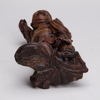 SKULPTUR, trä, Kina 1900-talets första hälft.