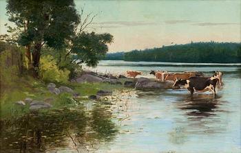 462. Sigfrid August Keinänen, JÄRVIMAISEMA.