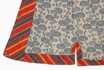 A silk and cotton Chapan, Central Asia, 1880s.