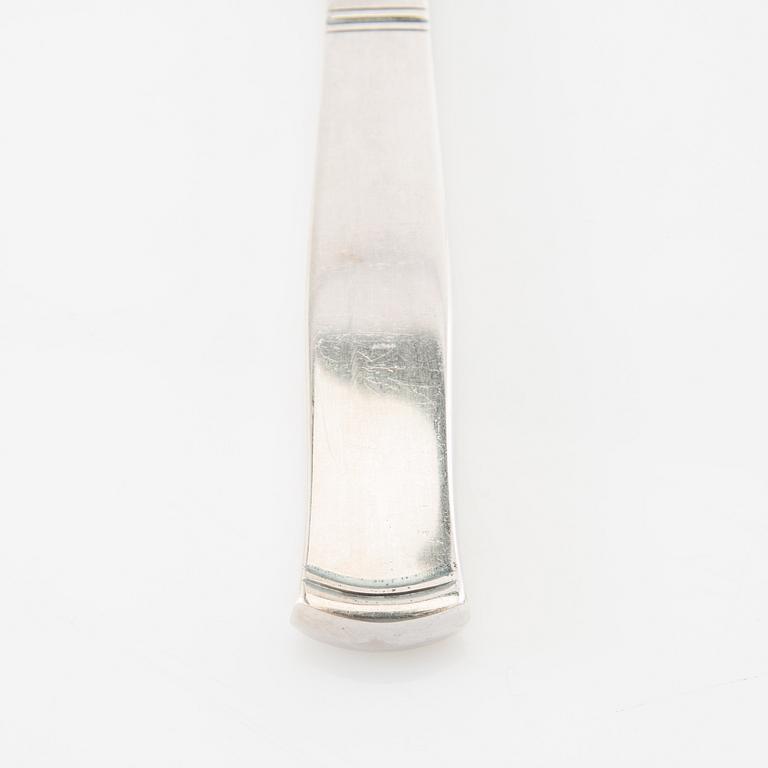 Jacob Ängman, bestick 18 dlr "Rosenholm" silver, GAB Stockholm 1959-1965.