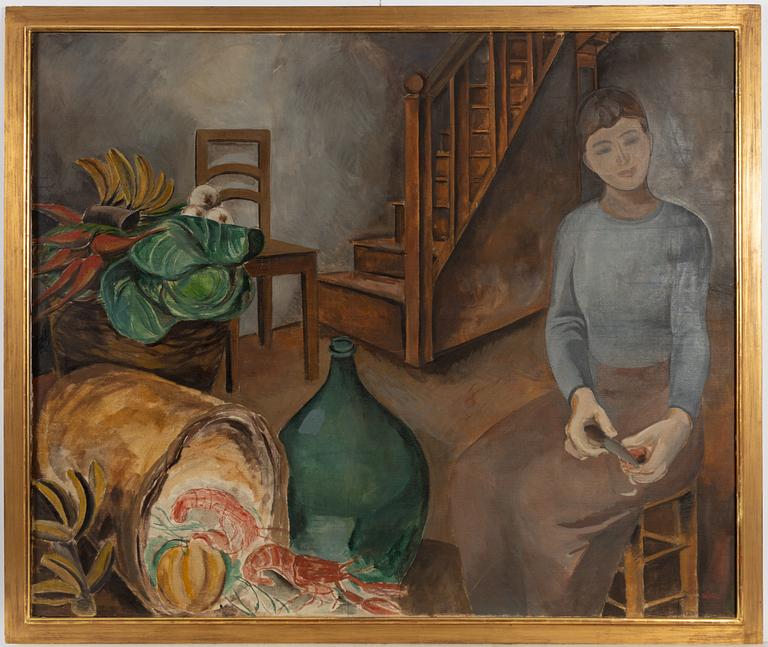 Otte Sköld, Retour du Marché.