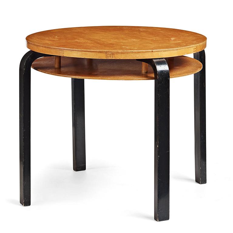 Alvar Aalto, a birch model 70 table,  O.y Huonekalu-ja Rakennustyötehdas A.B for Artek, Finland.