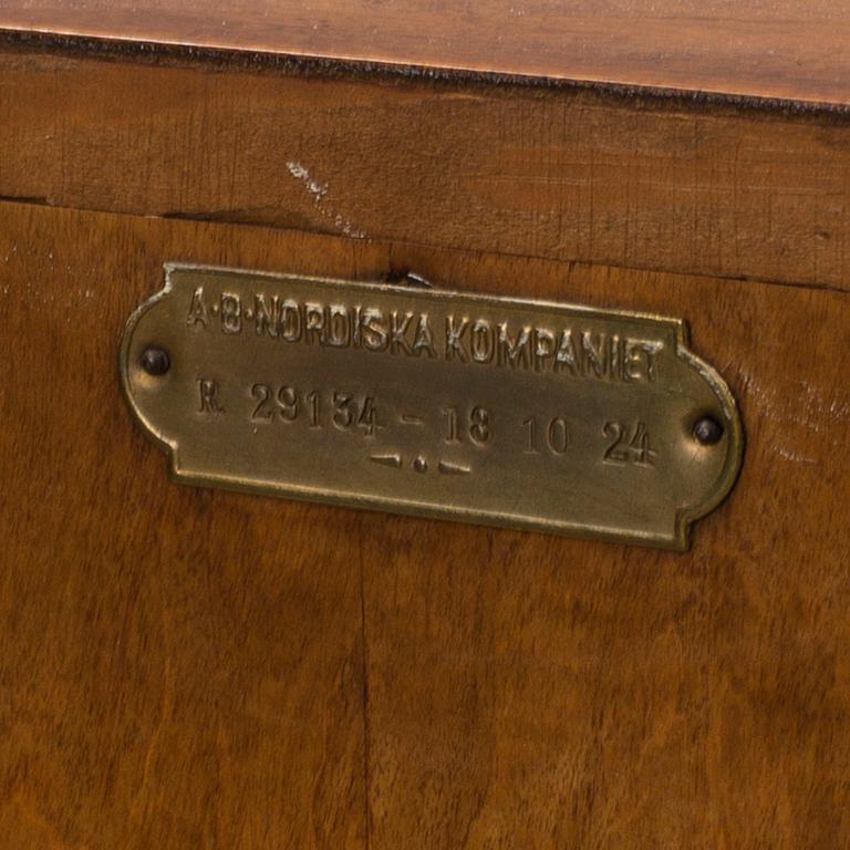 A dining furniture set comprising of eight pieces by Carl Malmsten.