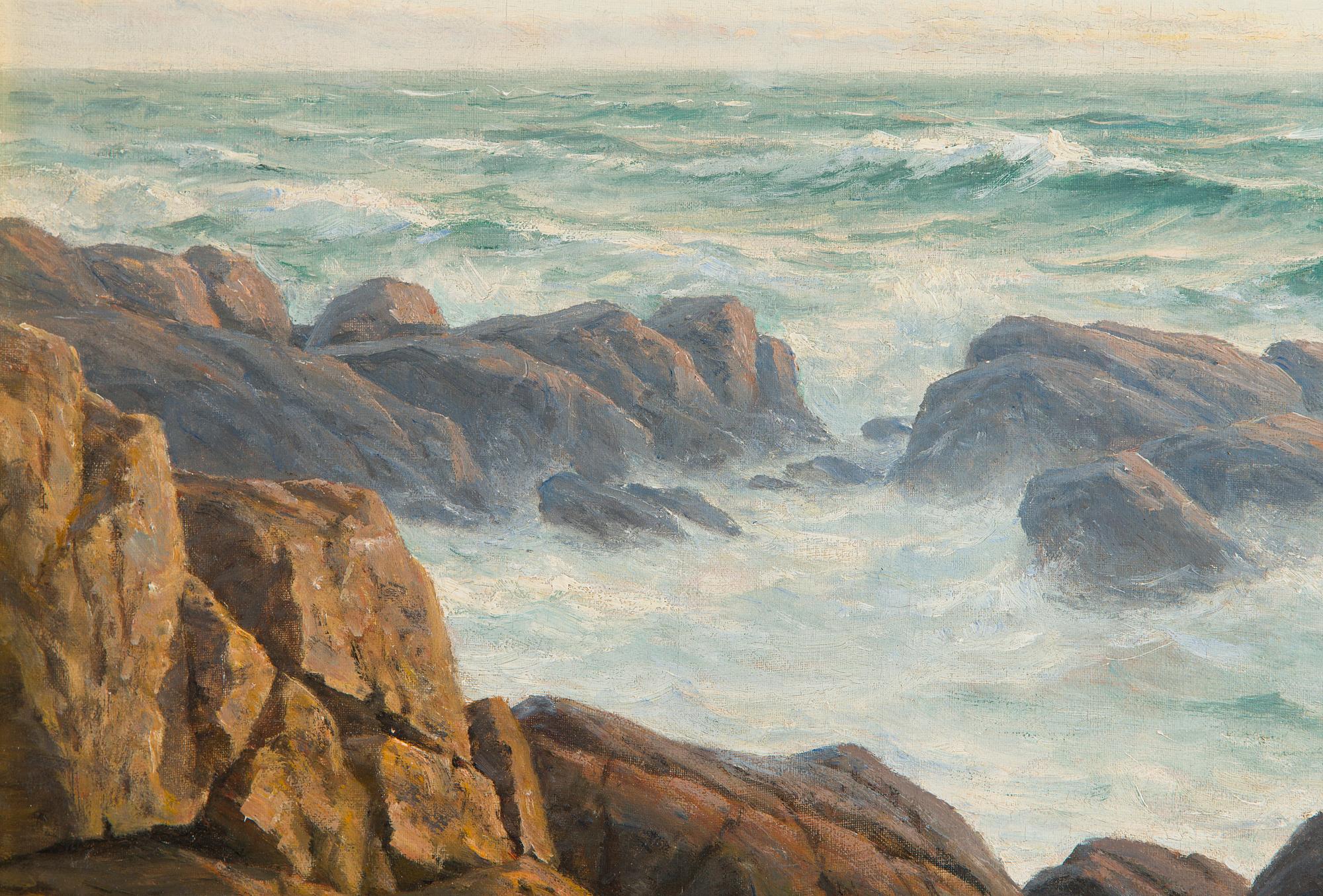 Berndt Lindholm, Varhaisaamu merellä.