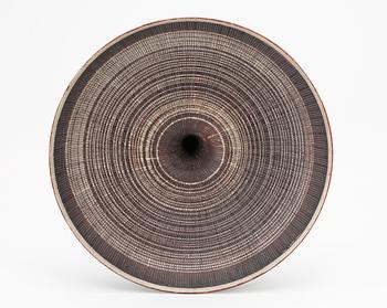 A Wilhem Kåge 'Farsta' footed bowl, Gustavsberg studio 1959.