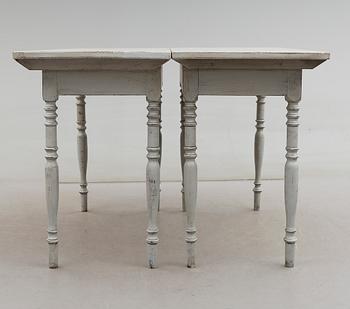BORD, 1 par, 1800-talets andra hälft.