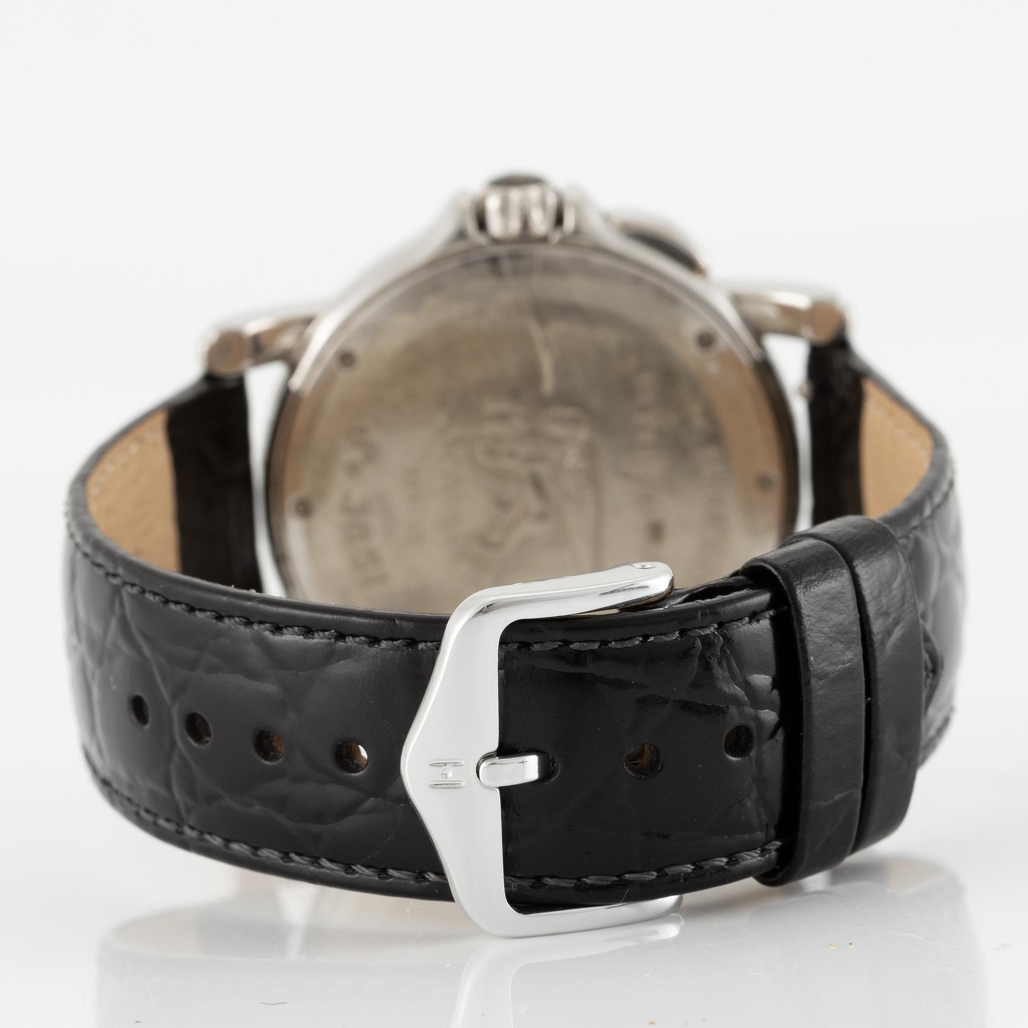 Ulysse Nardin, San Marco, GMT, wristwatch, 40 mm.