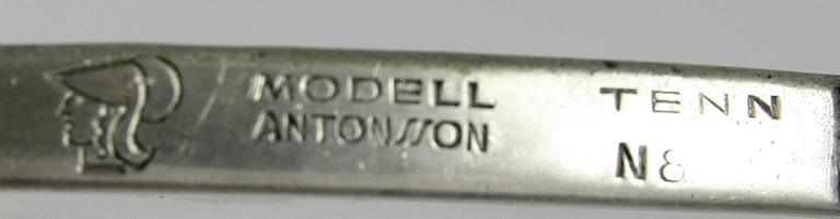 HANDSPEGEL, tenn. Oscar Antonsson, 1939.