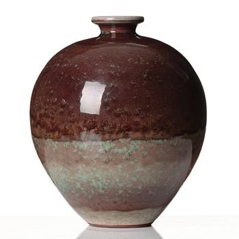 Berndt Friberg, a stoneware vase, Gustavsberg studio, Sweden 1974.