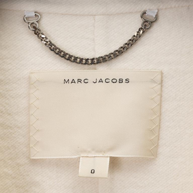 Marc Jacobs, A wool/angora coat, size 0.