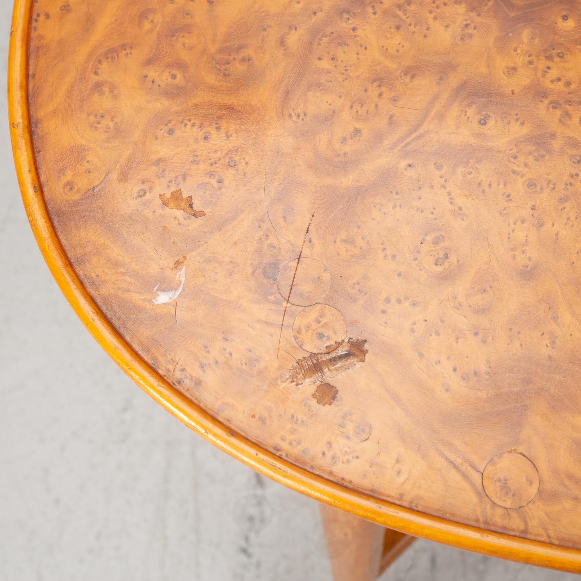 Bertil Söderberg, a Swedish Modern coffee table, Svensk Hemslöjd, 1930's/40's.