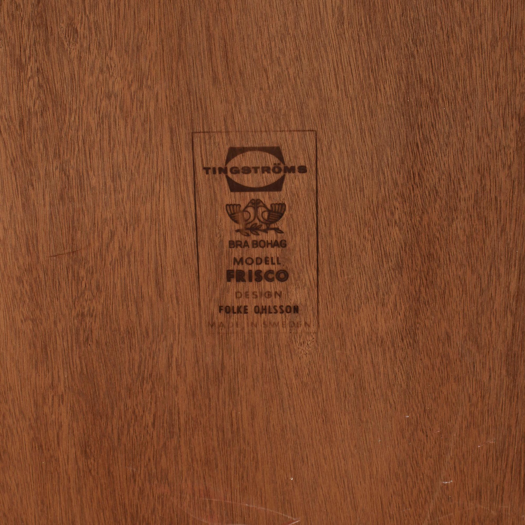 SOFFBORD, "Frisco", Folke Olsson, Tingströms, 1960-tal.
