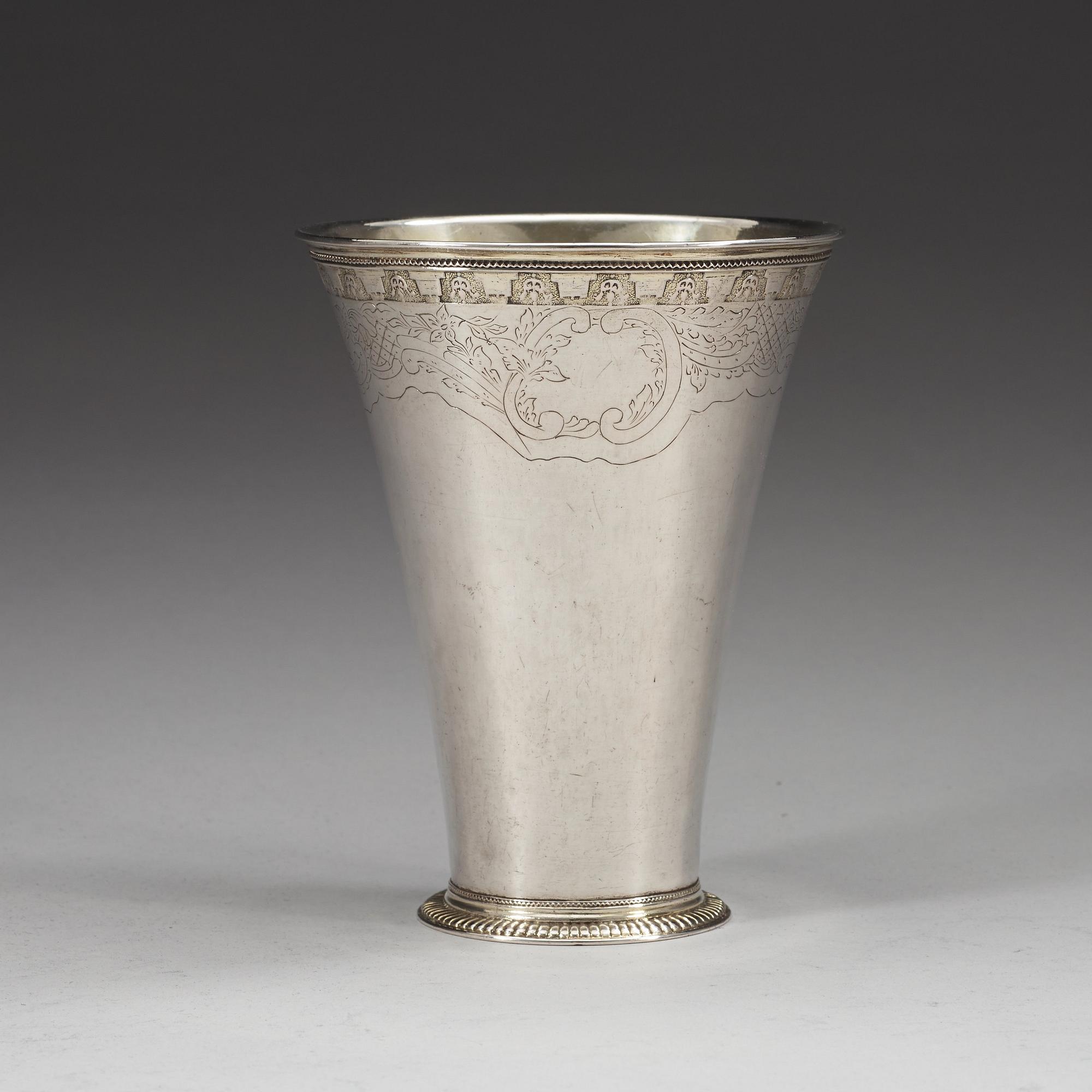 BÄGARE, av Johan Pettersson Berg, Norrköping före 1759 (verksam 1727-1762 (-68)).