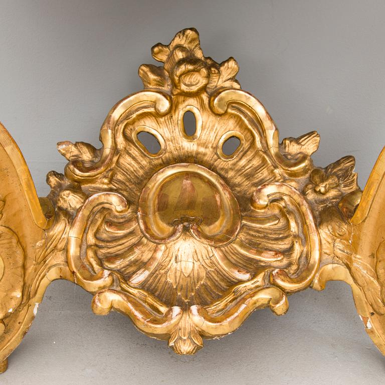 A Swedish Rococo 18th century console table by Adam Flodin, master 1758.