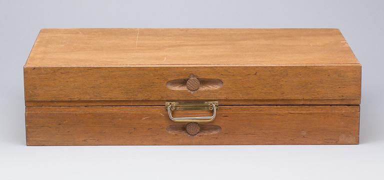 SCHACKBRÄDE med PJÄSER, Kina. 1900-talets mitt.