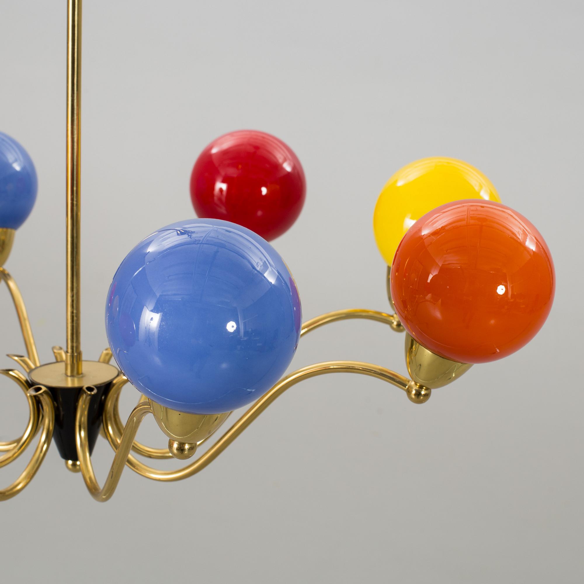 A CEILING LAMP 1970'S.