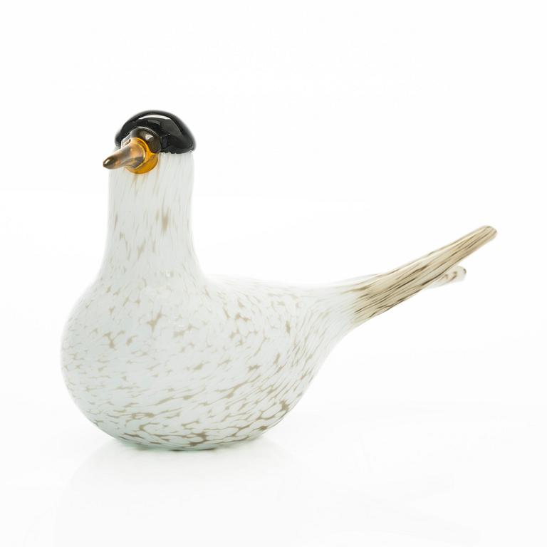 Oiva Toikka, An annual glass bird 'Arctic tern', signed O. Toikka Nuutajärvi 2000.