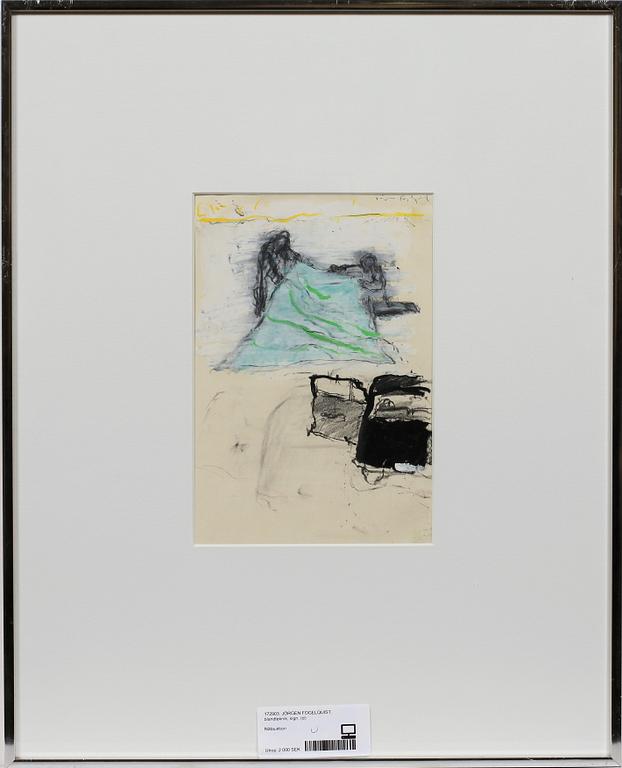 JÖRGEN FOGELQUIST, blandteknik, sign.