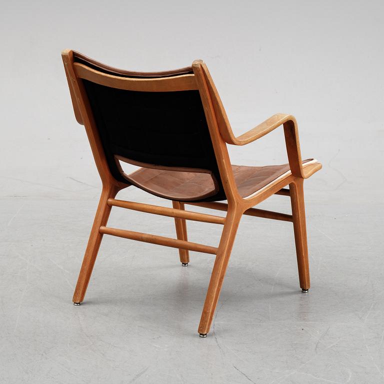 Peter Hvidt & Orla Mølgaard Nielsen, karmstol model "AX-6060" för Fritz Hansen, Danmark 1960-tal.