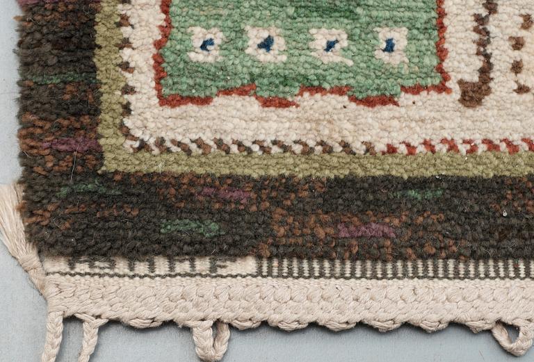 Märta Måås-Fjetterström, MATTA. "Örtagården". Flossa. 379,5 x 278 cm. Signerad AB MMF.