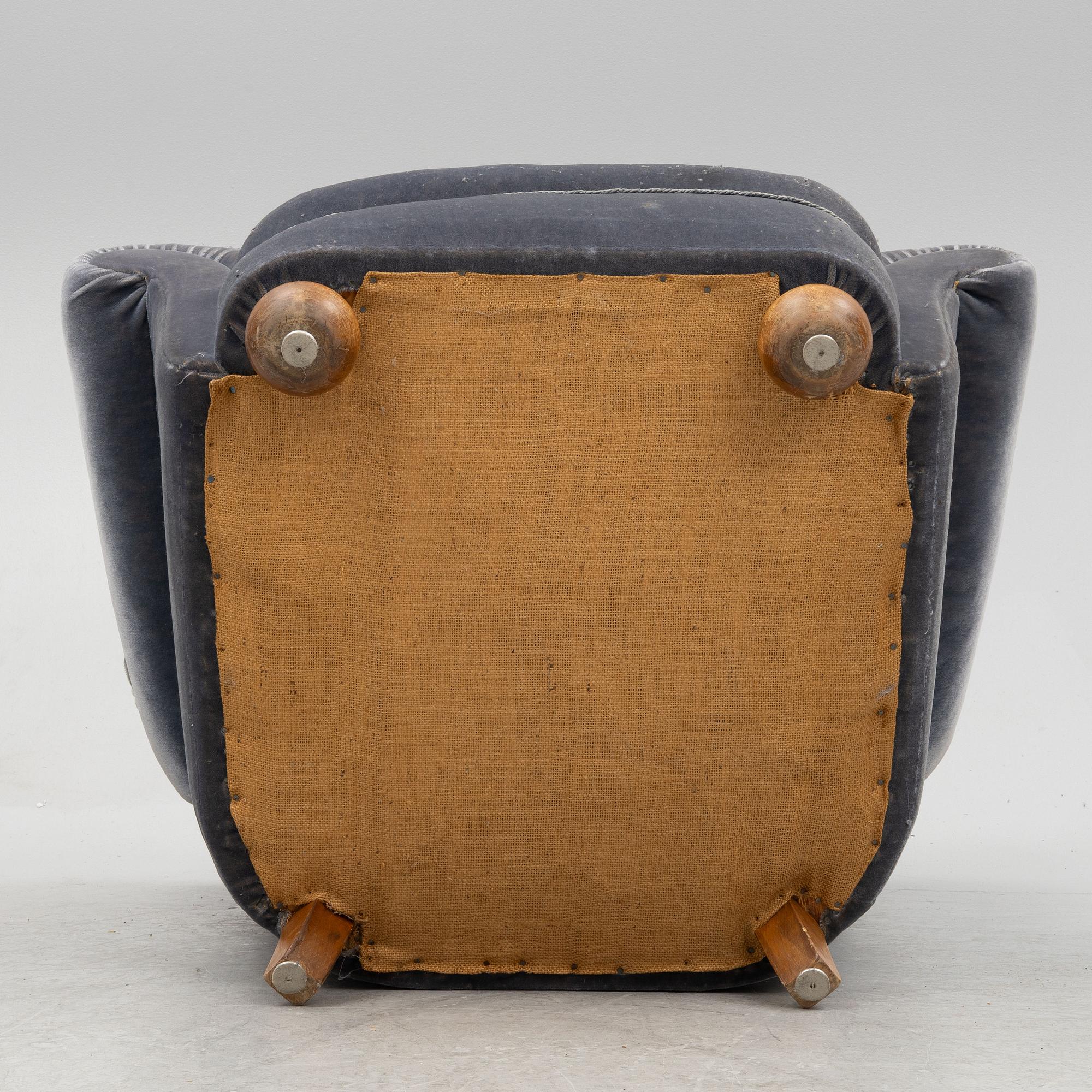 Armchair, Swedish Modern, 1950s.