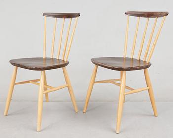 PINNSTOLAR, ett par, Nässjö, omkring 1900-talets mitt.