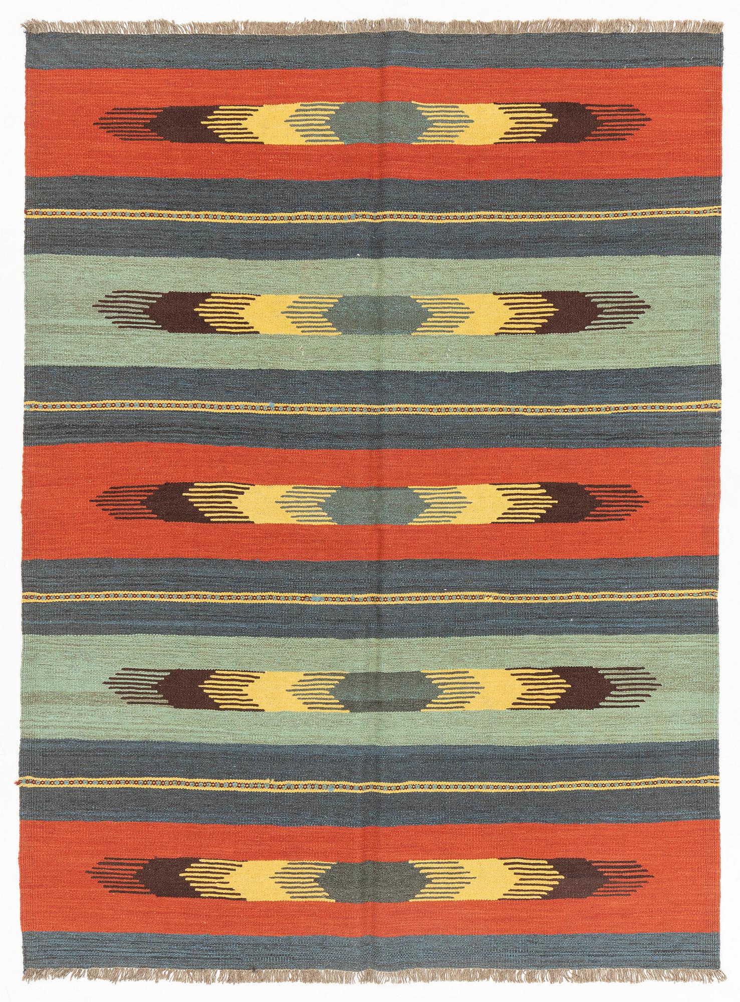 A persian kilim,  ca 242 x 181 cm.