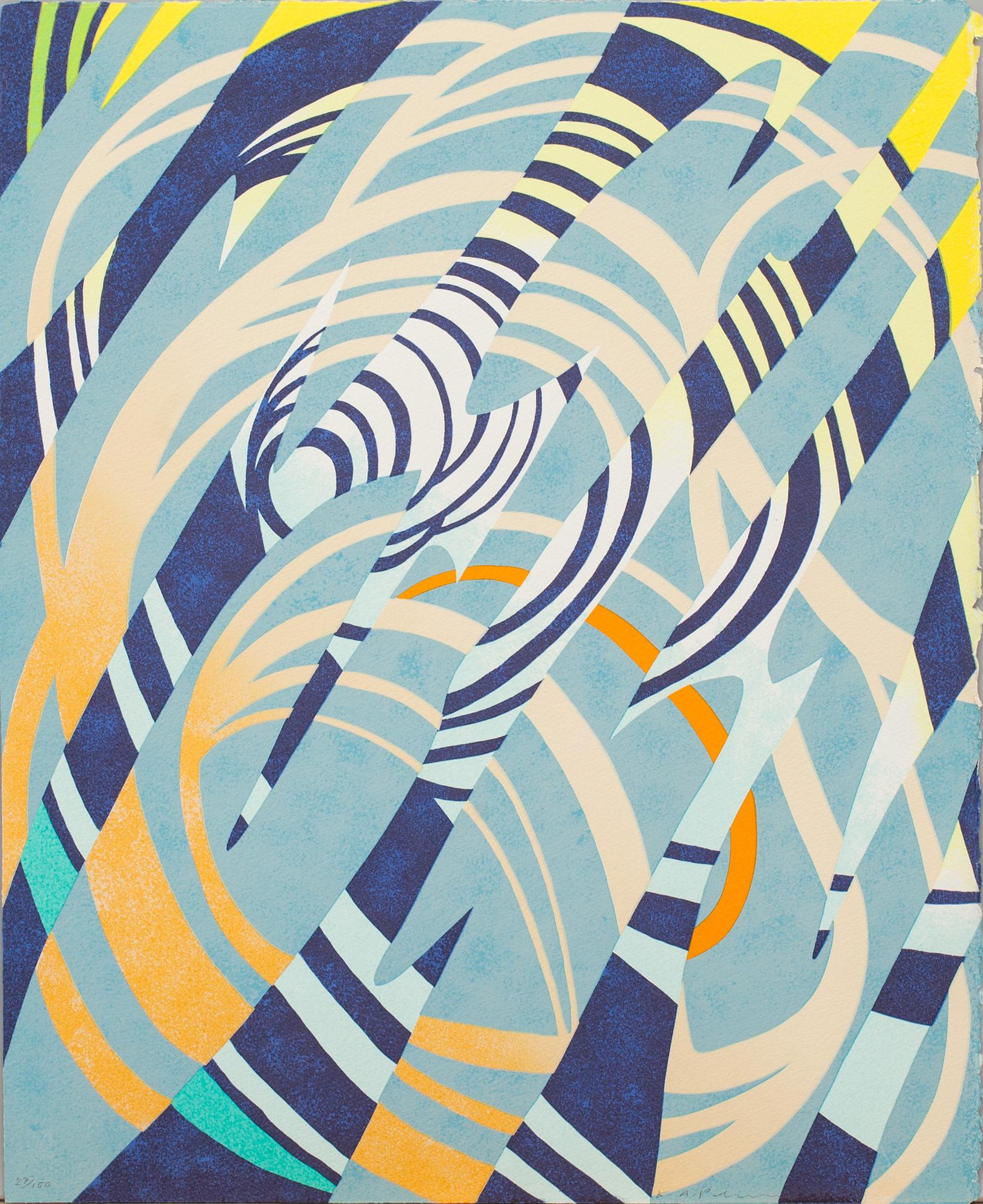 KARL AXEL PEHRSON, färglitografi, signerad, daterad 94 och numrerad 27/150.