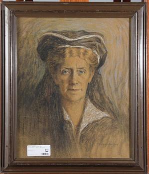 KLEEN, THYRA AF, blandteknik, sign o dat 1915.