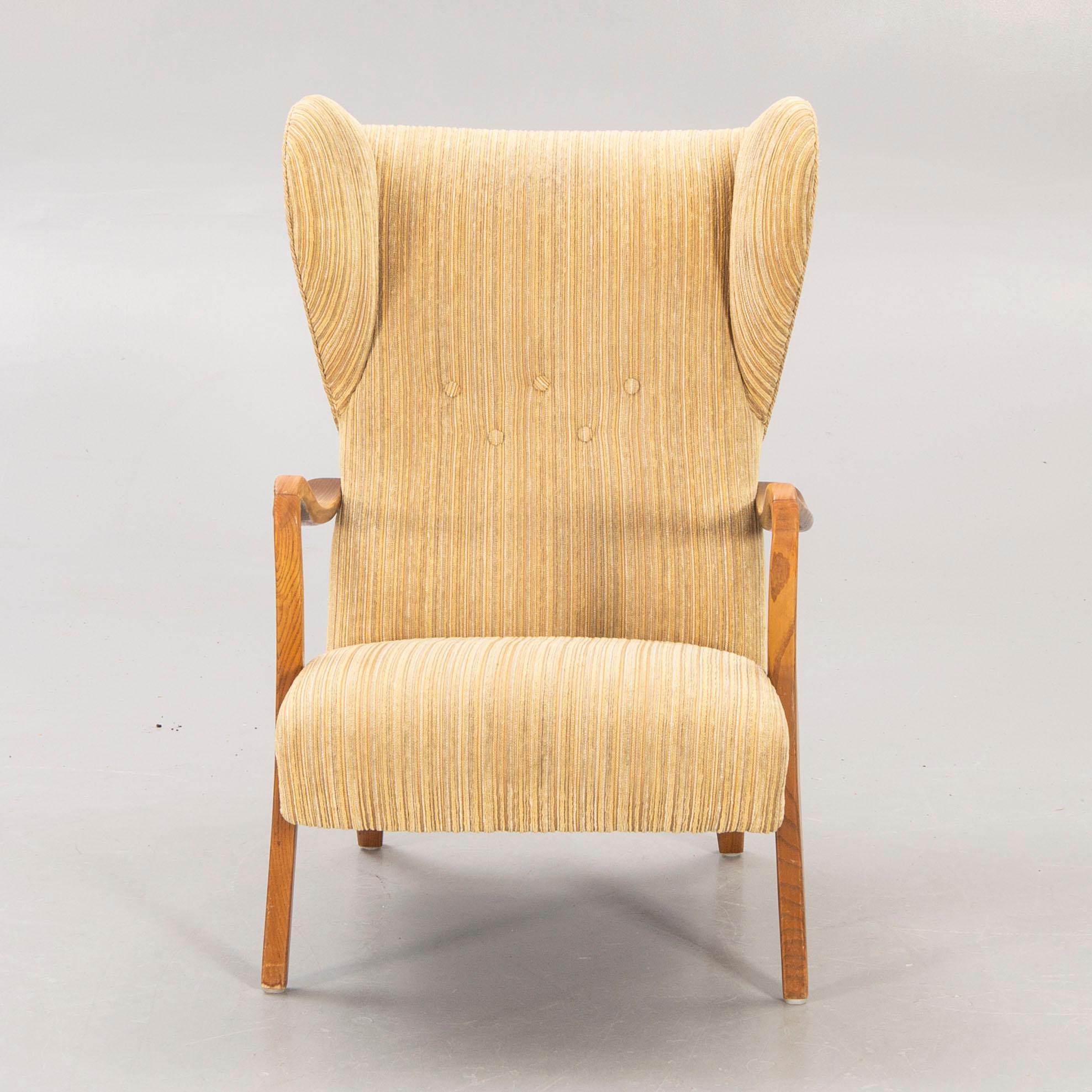 A Scandinavian 1940/50s armchair.