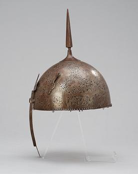 An 19th Century Persian Kula Khud Helmet.