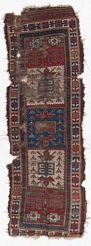 A, antique Shavak fragment, Tunceli region, eastern Anatolia, approx. 270 x 95 cm.