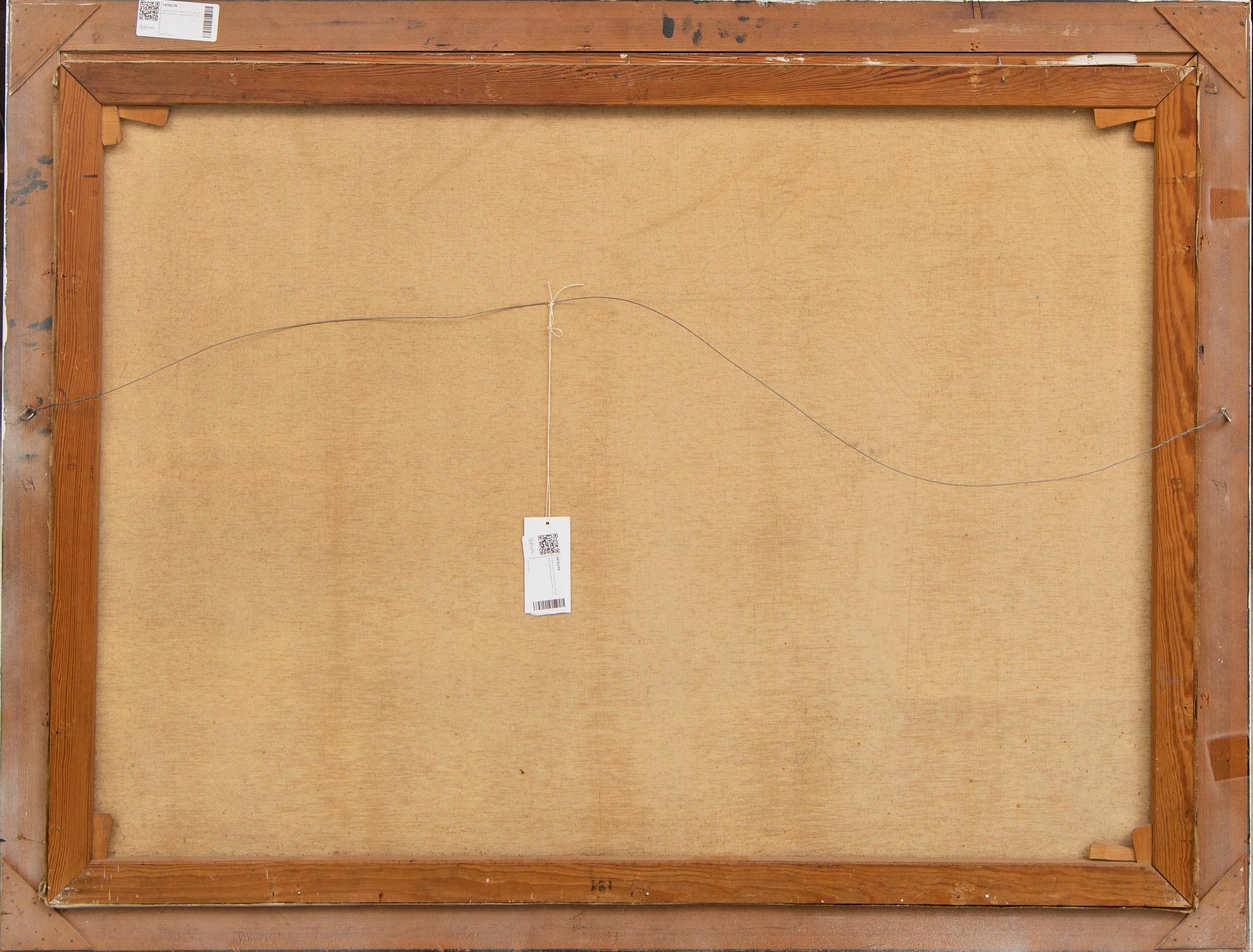 Johan Ossian-Andersson, oil on canvas, signed and dated 1930.