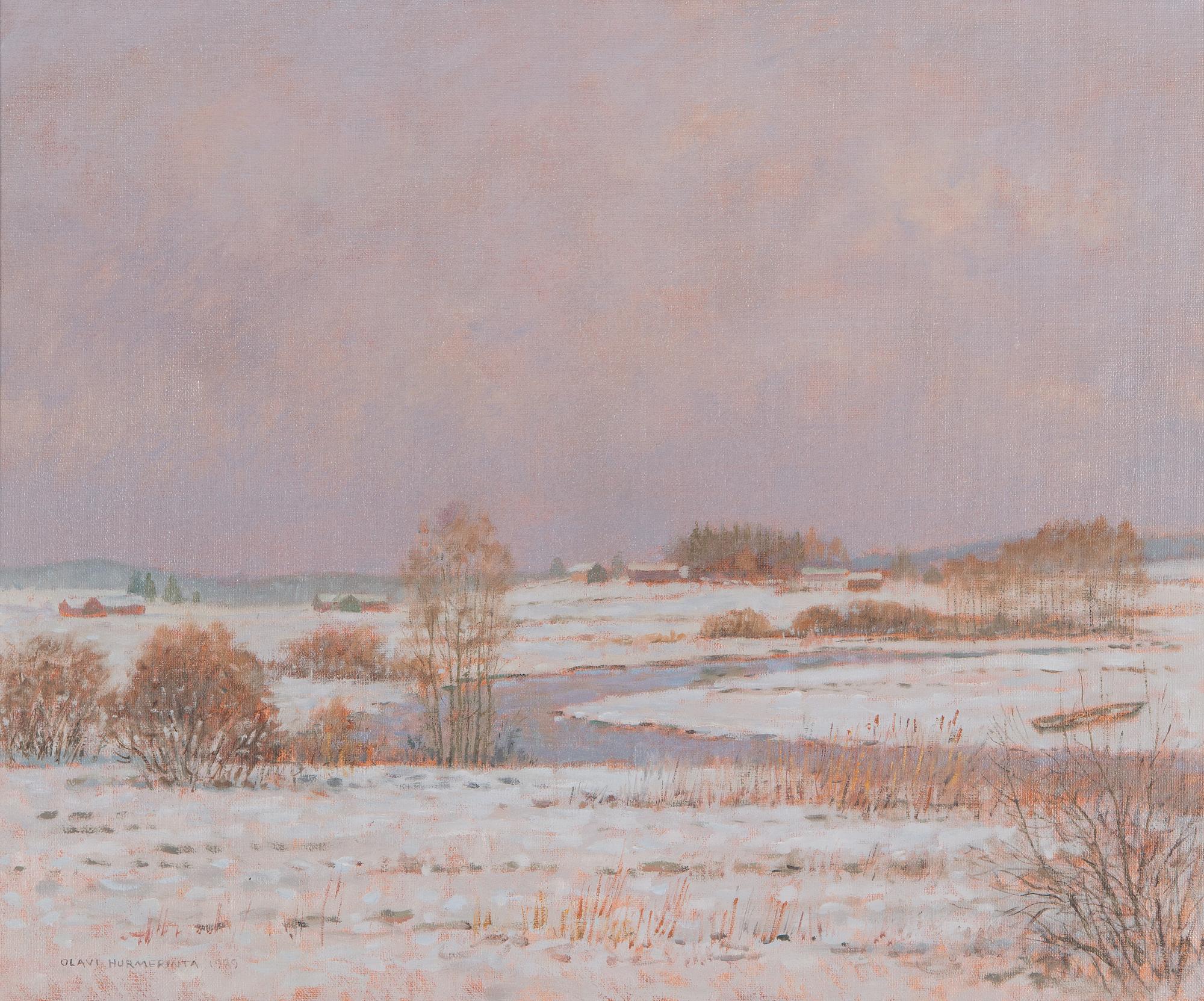 Olavi Hurmerinta, 'Winter day'.