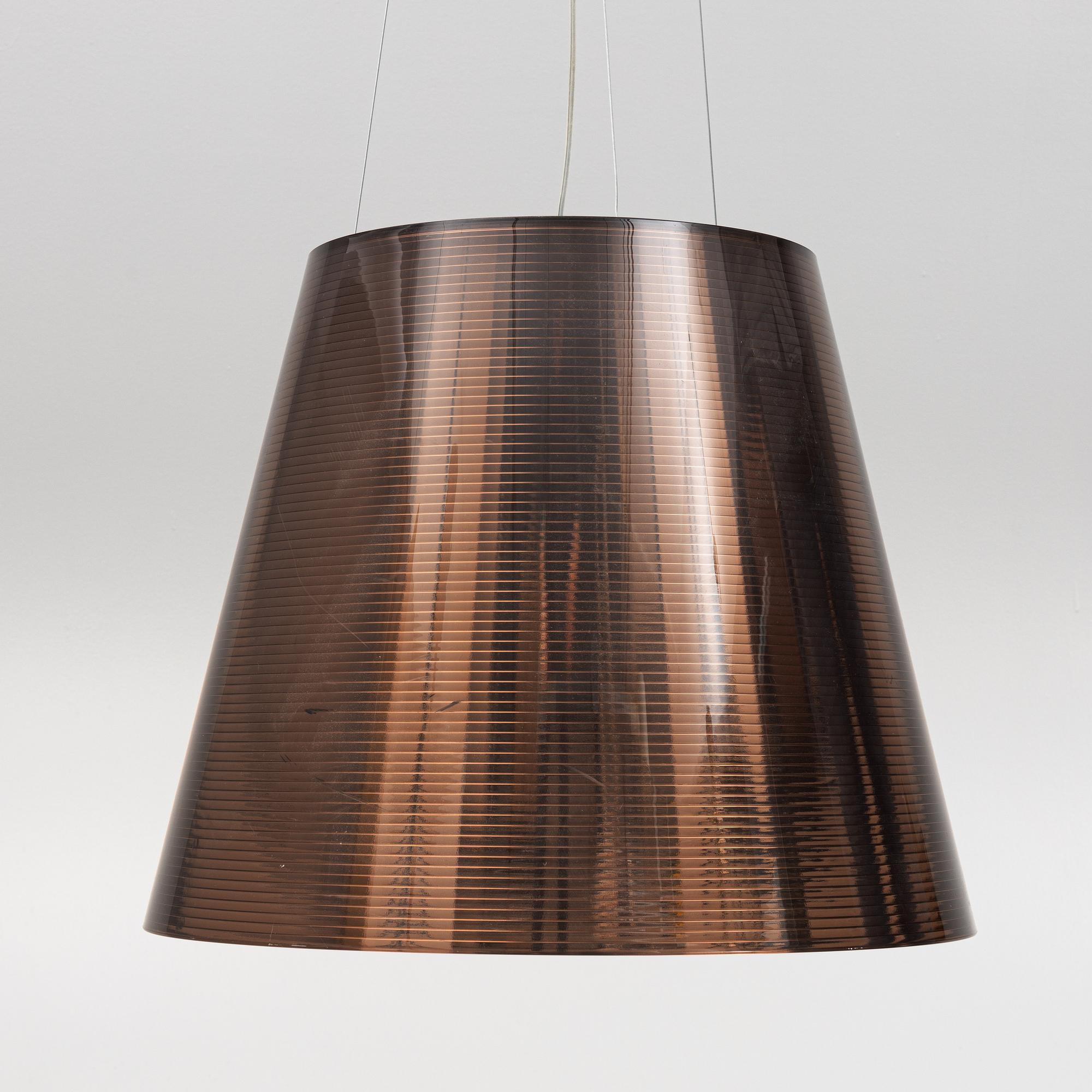 Philippe Starck, a "Ktribe" ceiling lamp, FLOS.