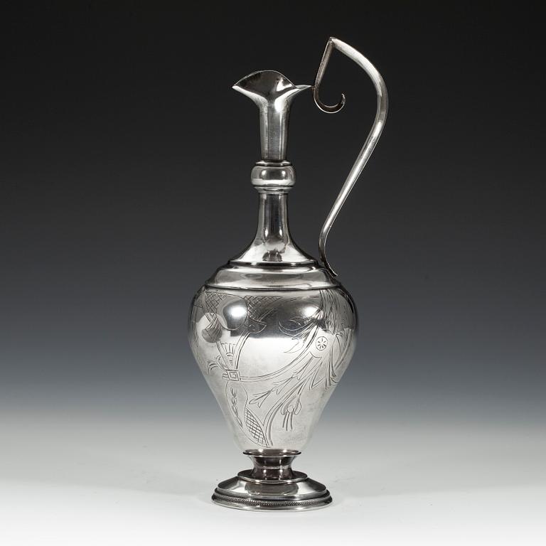 KANNA, silver, mästarstämplar НСС (kyrilliska), Moskva 1908-1917. Vikt 199 g.